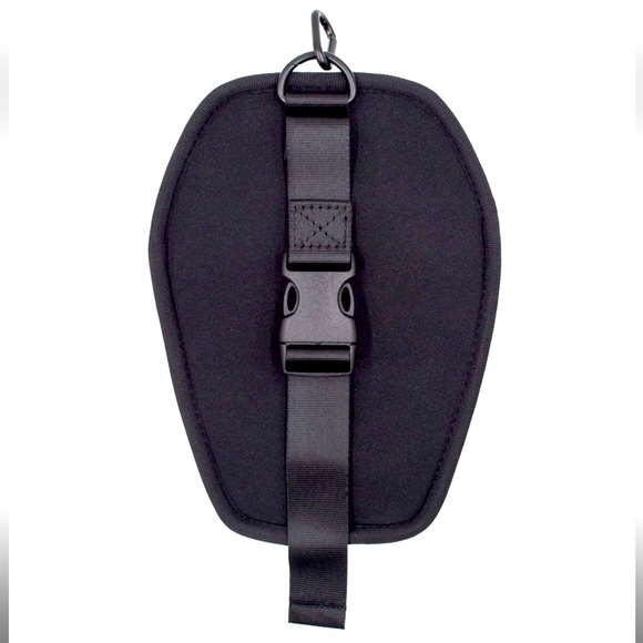 NWT Kreepsville666 80’s Inspired Elvira Coffin Shaped Neoprene Clip Pouch - Picture 2 of 4